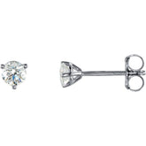 14K White Gold 1/3 CTW Natural Diamond Stud Earrings