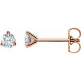 14K Rose Gold 5/8 CTW Lab-Grown Diamond Stud Earrings