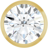 14K Yellow Gold 1 CT Natural Diamond Slide Pendant