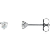 18K White Gold 1/5 CTW Natural Diamond Stud Earrings