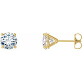 14K Yellow Gold 1 1/2 CTW Natural Diamond Cocktail-Style Earrings