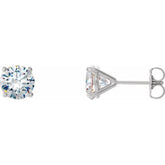 14K White Gold 2 CTW Natural Diamond Cocktail-Style Earrings