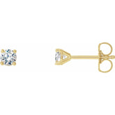 14K Yellow Gold 1/5 CTW Natural Diamond Cocktail-Style Earrings