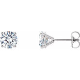 14K White Gold 1 CTW Natural Diamond Cocktail-Style Earrings