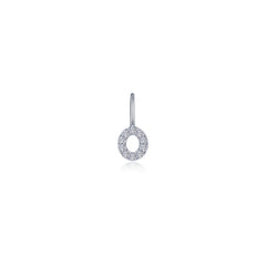Letter O Charm Pendant