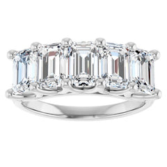 Platinum 3 CTW Natural Diamond Anniversary Band