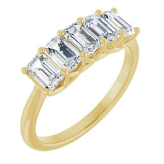 14K Yellow Gold 1 3/4 CTW Natural Diamond Annniversary Band