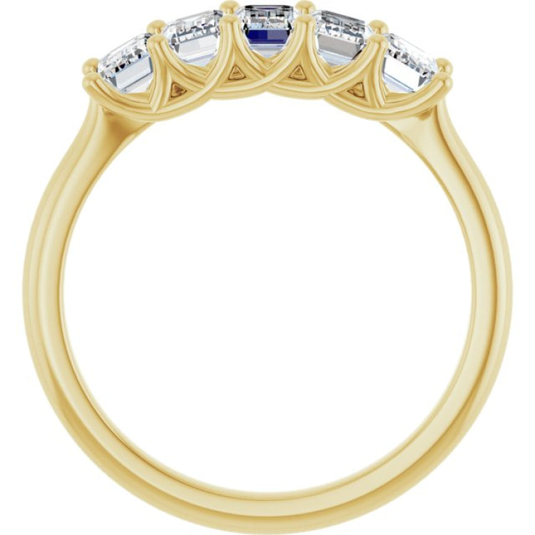 14K Yellow Gold 1 3/4 CTW Natural Diamond Annniversary Band