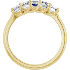 14K Yellow Gold 1 3/4 CTW Natural Diamond Annniversary Band