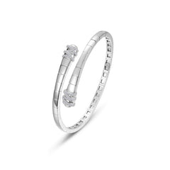 Ribbon Bypass Flexible Bangle