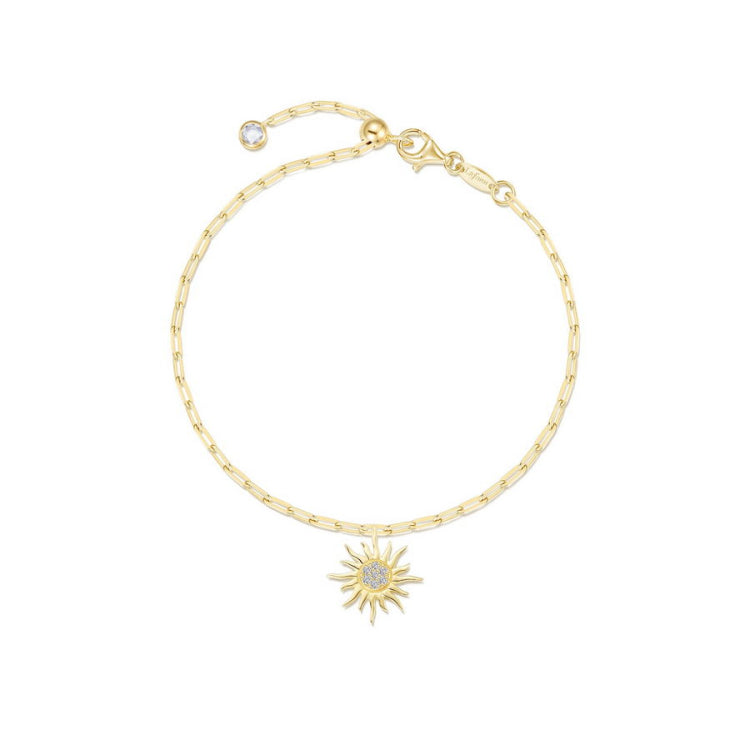 Golden Hour Paperclip Bracelet