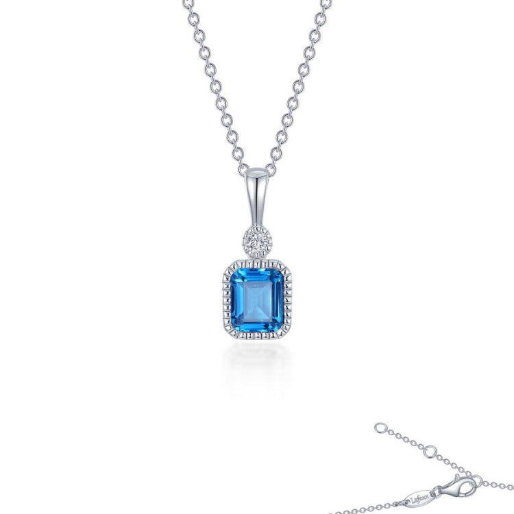 December Birthstone Necklace