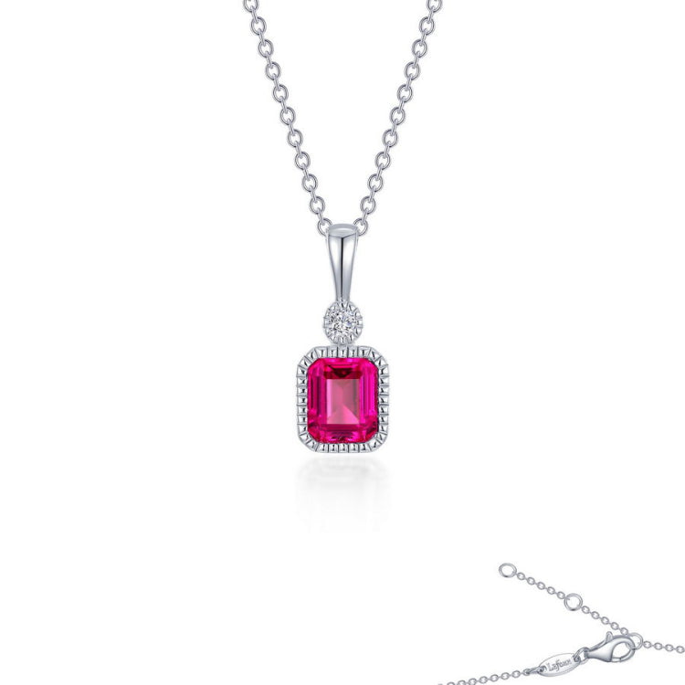 July Birthstone Necklace