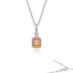 November Birthstone Necklace