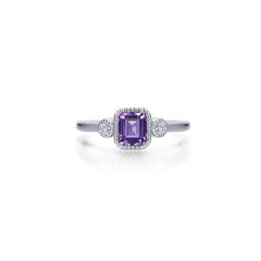 February Birthstone Ring