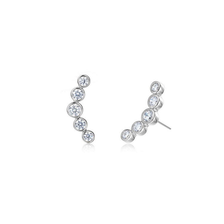 Olive Ear Climber Earrings