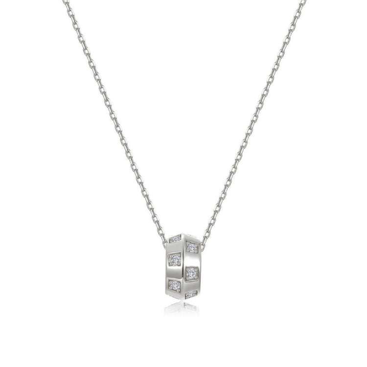 Barrel Beat Pendant Necklace
