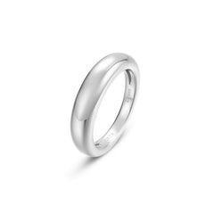 High-Polished Dome Ring