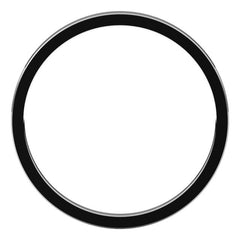14K White Gold 1.5 mm Flat Band Size 9