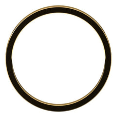 18K Yellow Gold 2 mm Flat Band Size 6.5