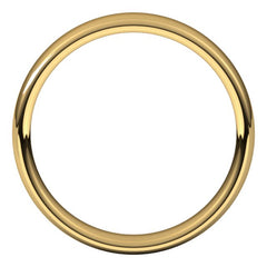 10K Yellow Gold 4.5 mm Comfort-Fit European-Style Band Size 9