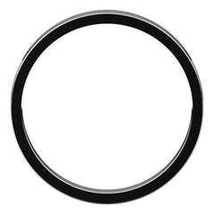 Platinum 2.5 mm Flat Band Size 3.5