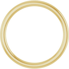 10K Yellow Gold 1.5 mm Comfort-Fit European-Style Band Size 4.5