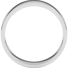 Sterling Silver 5 mm Flat Band Size 11
