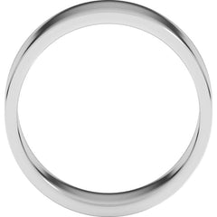 Sterling Silver 8 mm Flat Band Size 8.5
