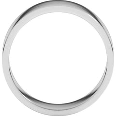 Sterling Silver 7 mm Flat Band Size 5