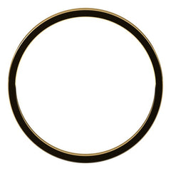 14K Yellow Gold 1.5 mm Ultra-Lightweight Flat Band Size 6.5