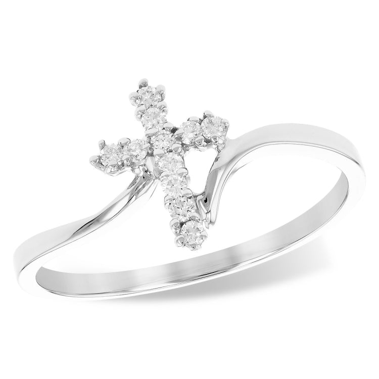 14KT Gold Ladies Diamond Ring