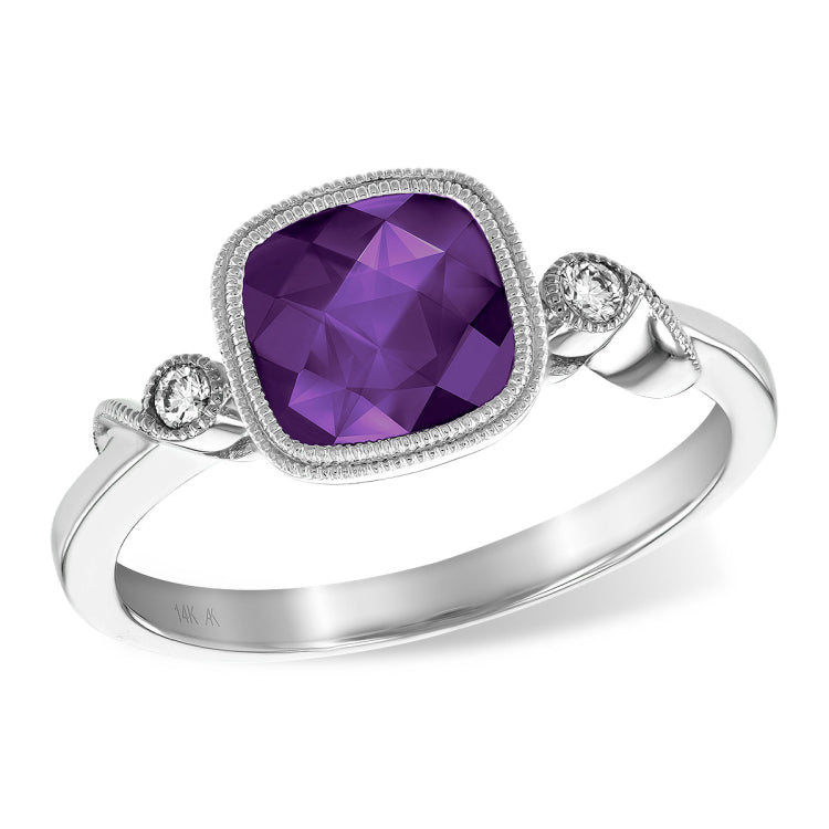 14KT Gold Ladies Diamond Ring