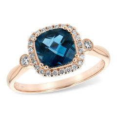14KT Gold Ladies Diamond Ring