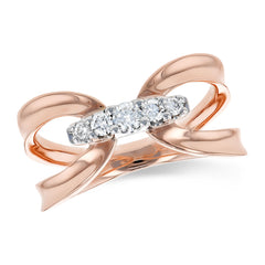 14KT Gold Ladies Diamond Ring